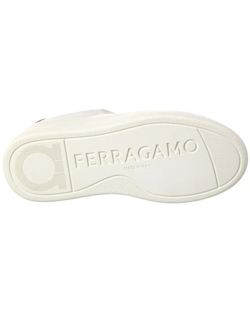 Ferragamo Leather Platform Sneaker