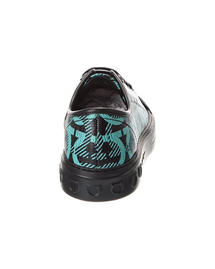 Ferragamo Rebel 6 Leather Sneaker