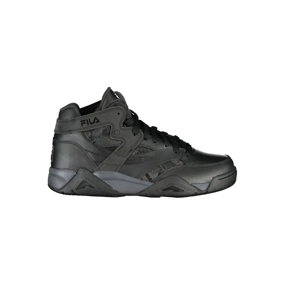 Fila High-Top Sports Sneakers with Contrast Men's Details