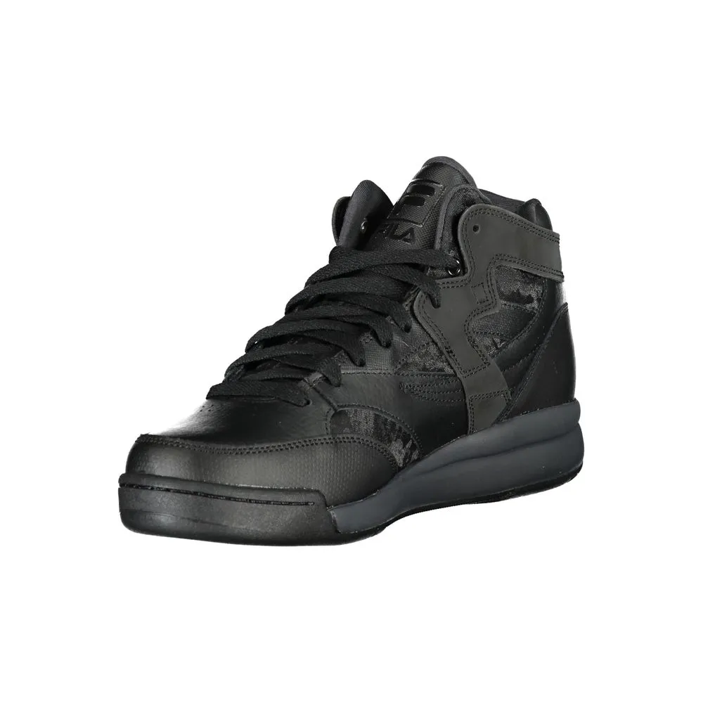 Fila High-Top Sports Sneakers with Contrast Men's Details