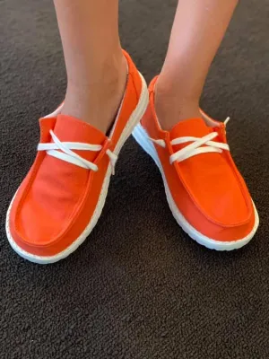 Game Day Fashion Sneakers In Orange