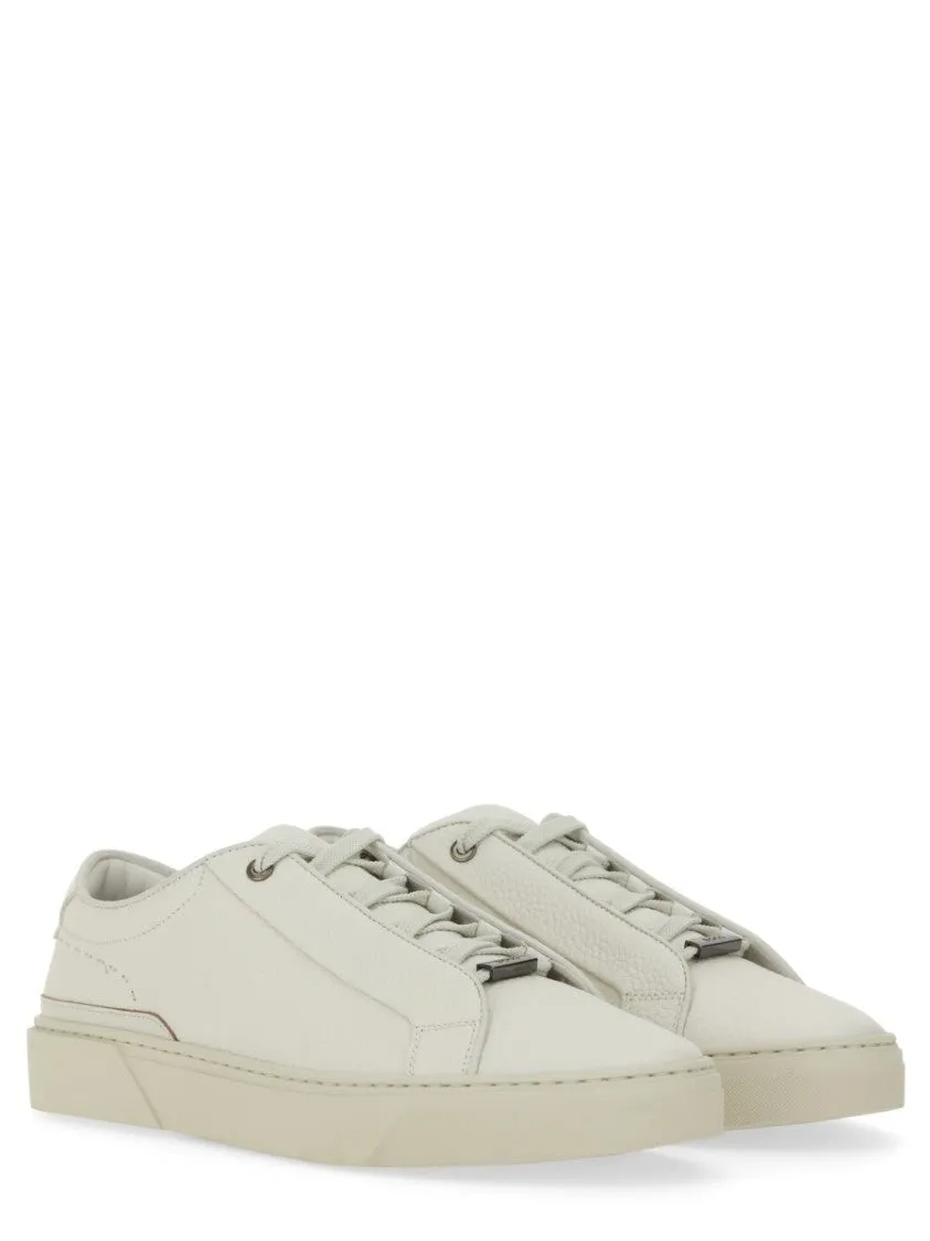 Gary" Leather Sneakers