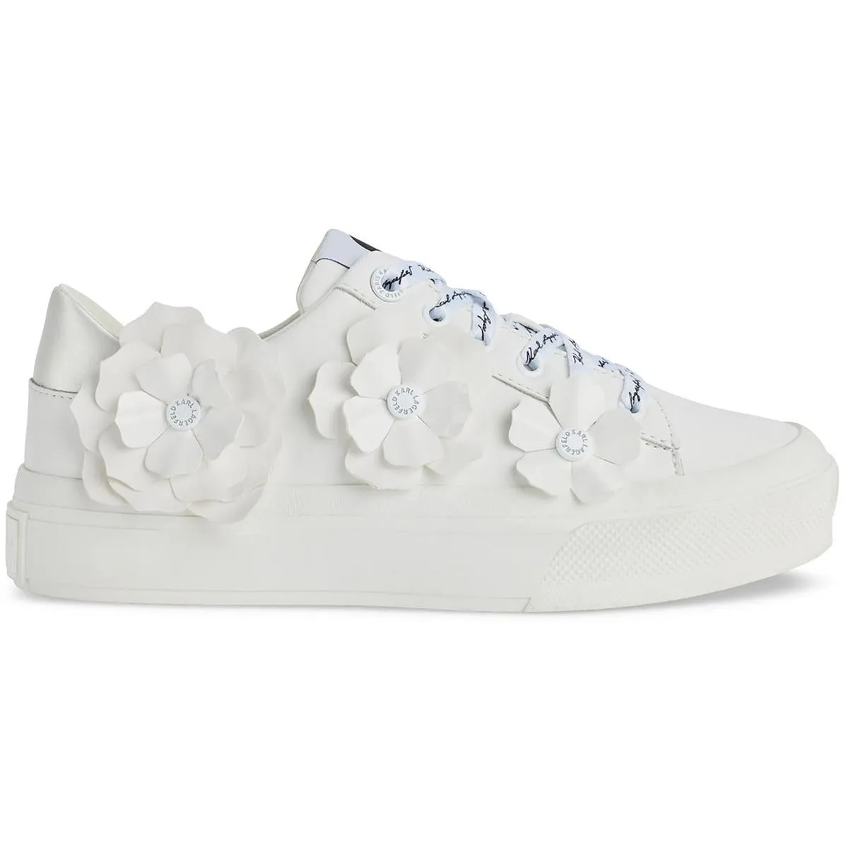 Georgia Womens Leather Lace-Up Casual And Fashion Sneakers