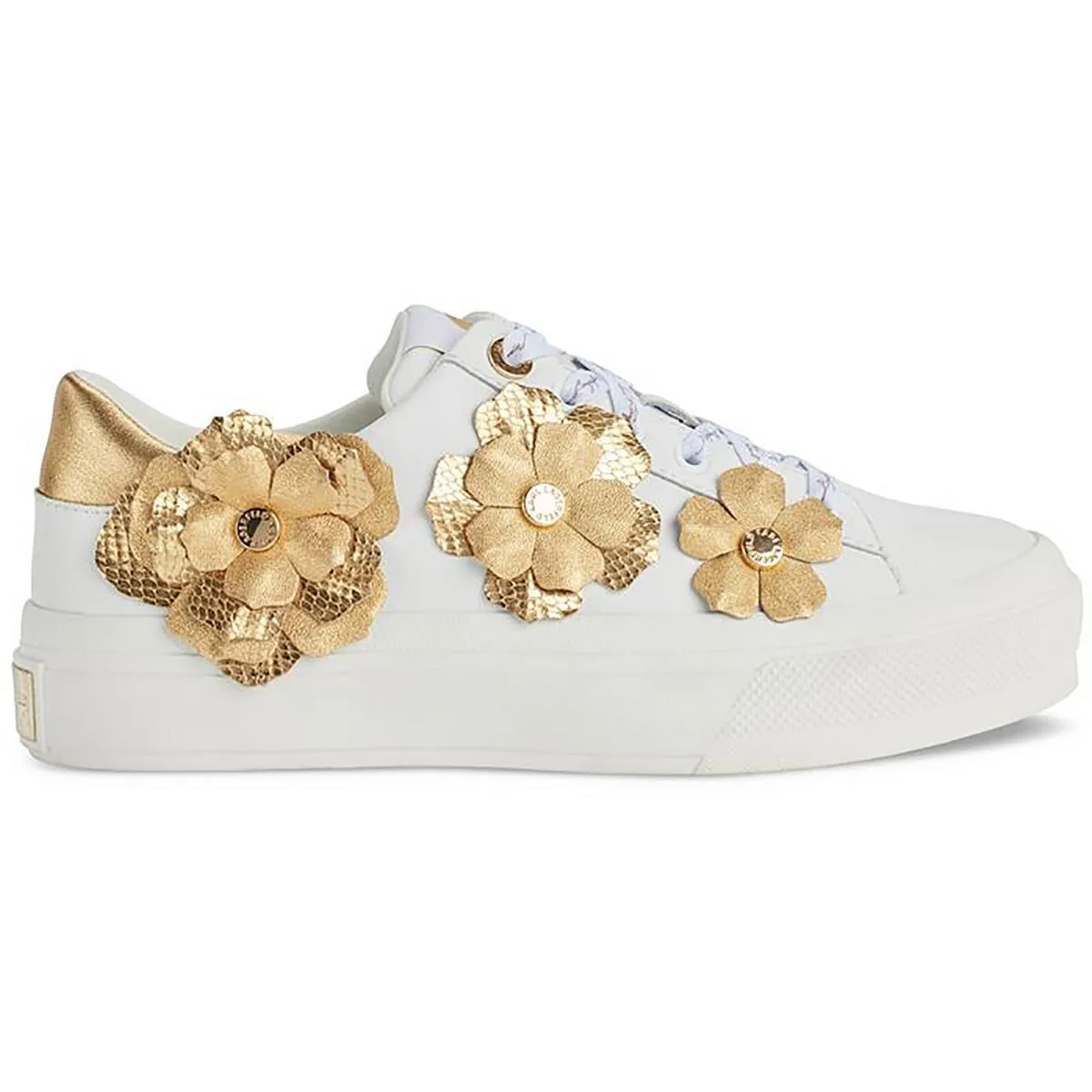 Georgia Womens Leather Lace-Up Casual And Fashion Sneakers