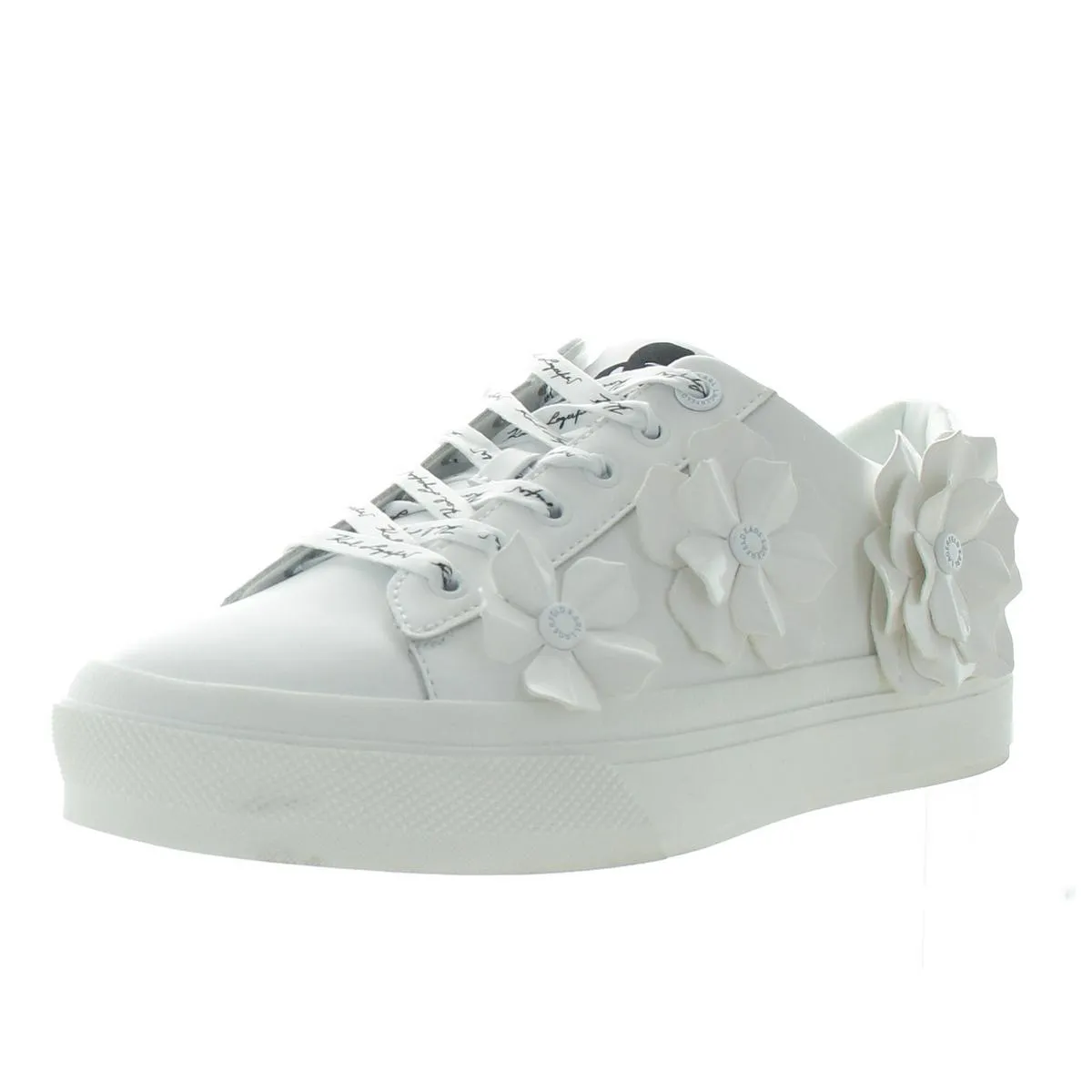 Georgia Womens Leather Lace-Up Casual And Fashion Sneakers