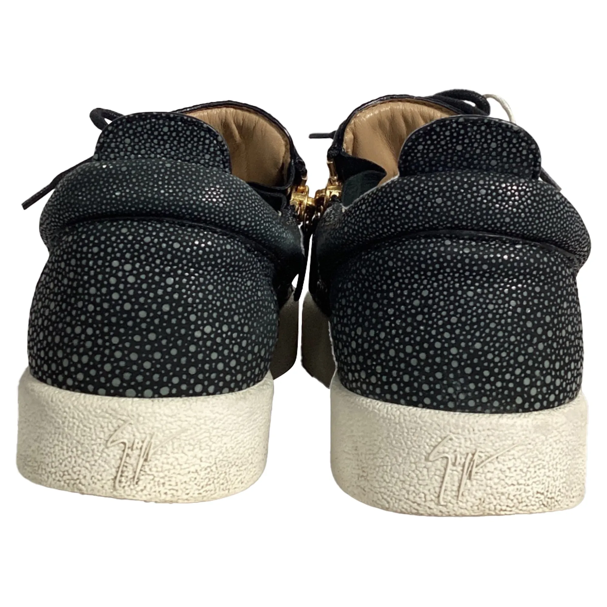 Giuseppe Zanotti Frankie Sneakers in Black Leather