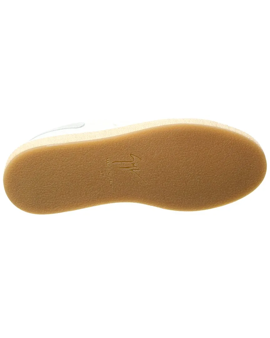 Giuseppe Zanotti GZ/City Canvas & Suede Sneaker