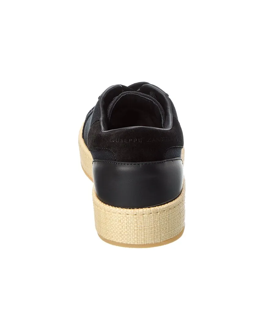 Giuseppe Zanotti GZ/City Canvas & Suede Sneaker