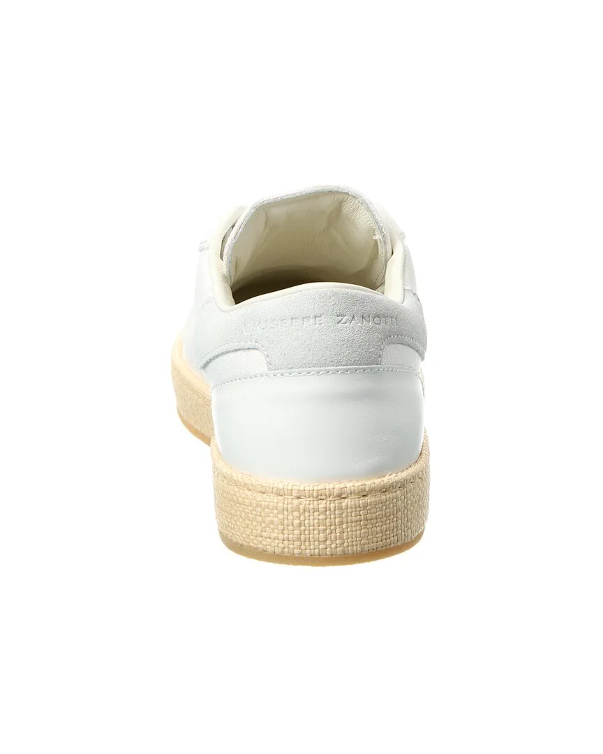 Giuseppe Zanotti GZ/City Canvas & Suede Sneaker