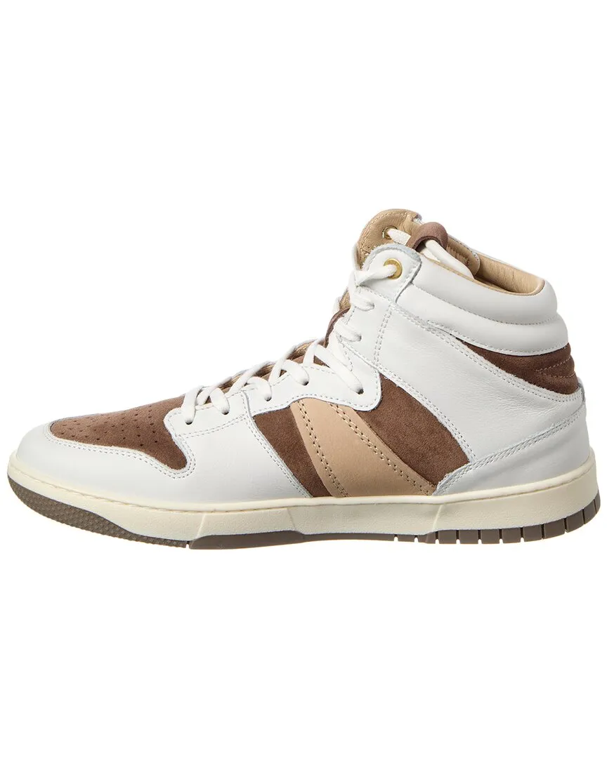 GREATS JMZ Leather High-Top Sneaker