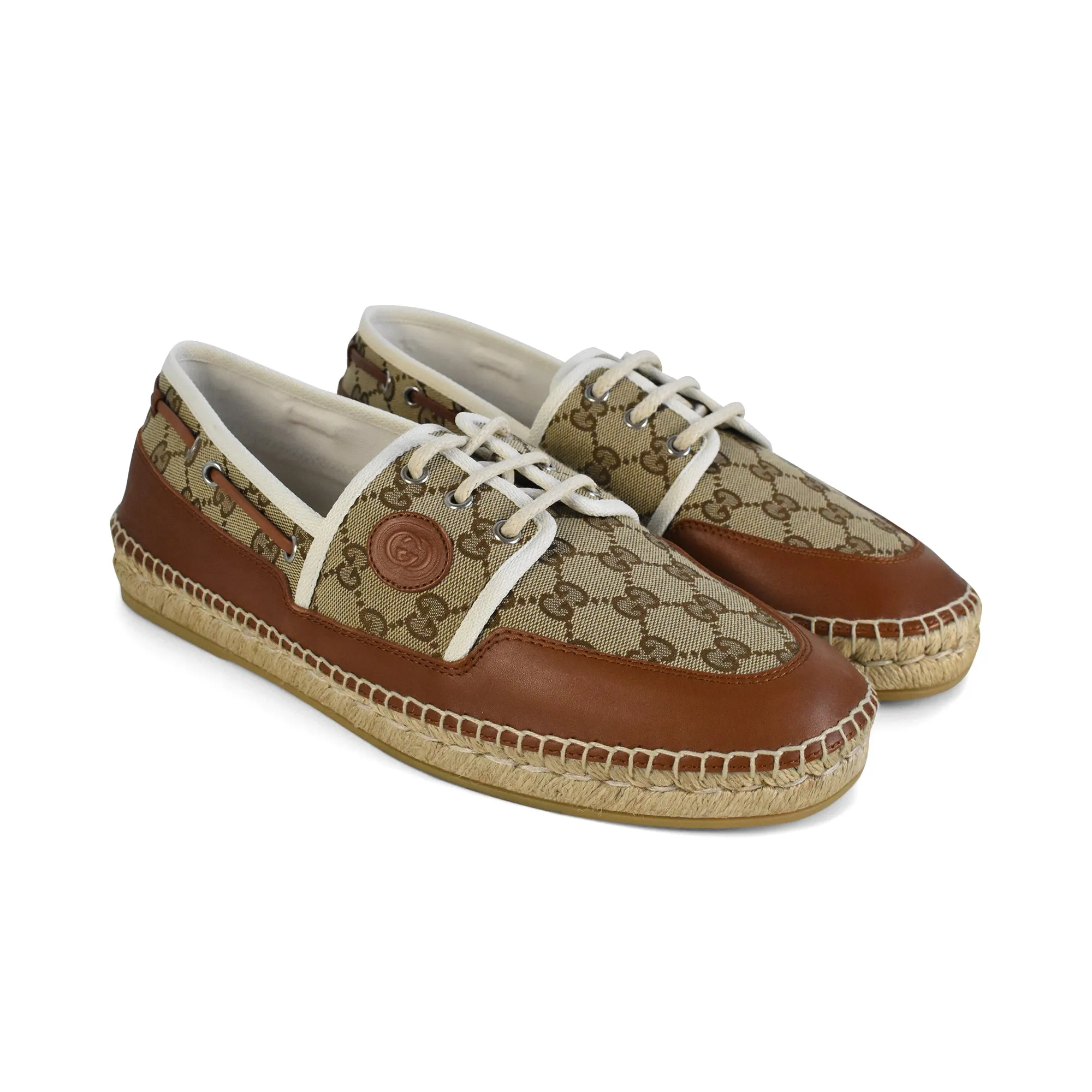 Gucci Monogram Espadrilles - Men's 10.5