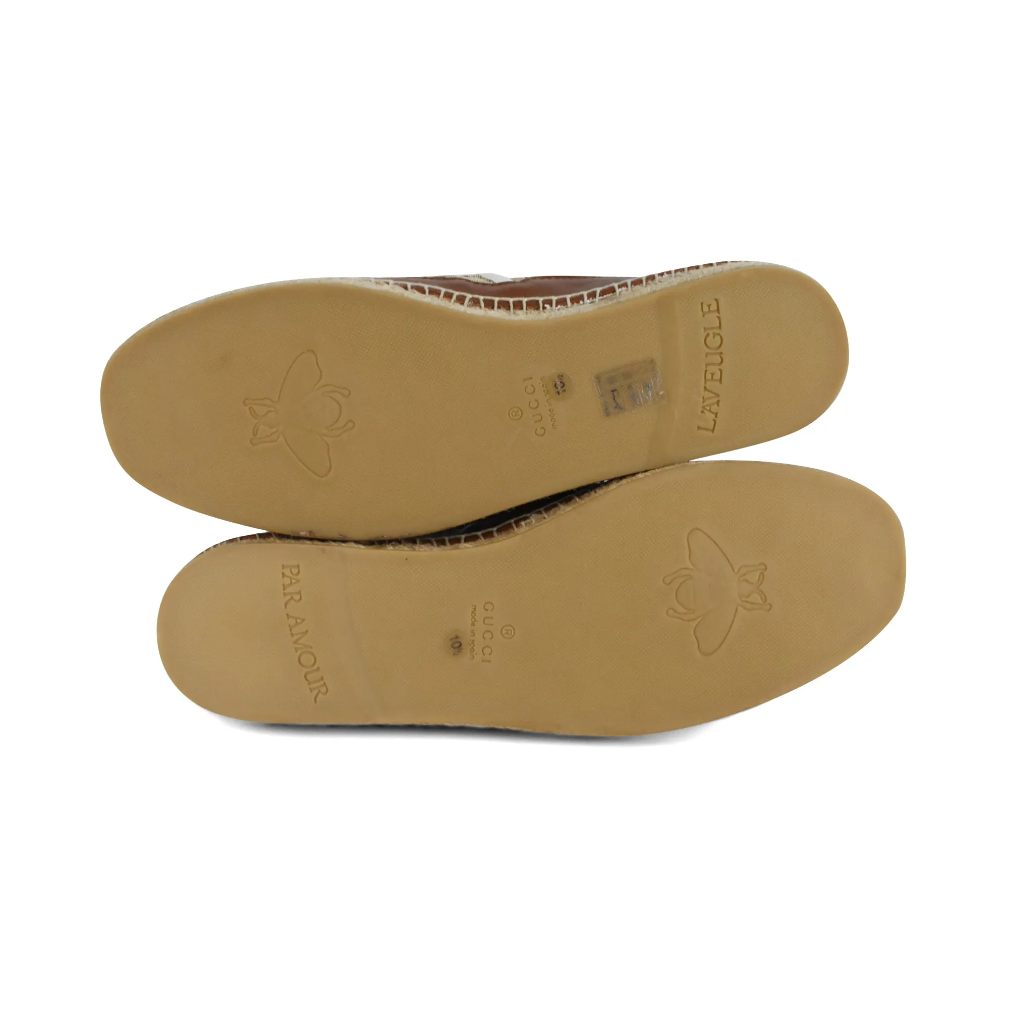 Gucci Monogram Espadrilles - Men's 10.5