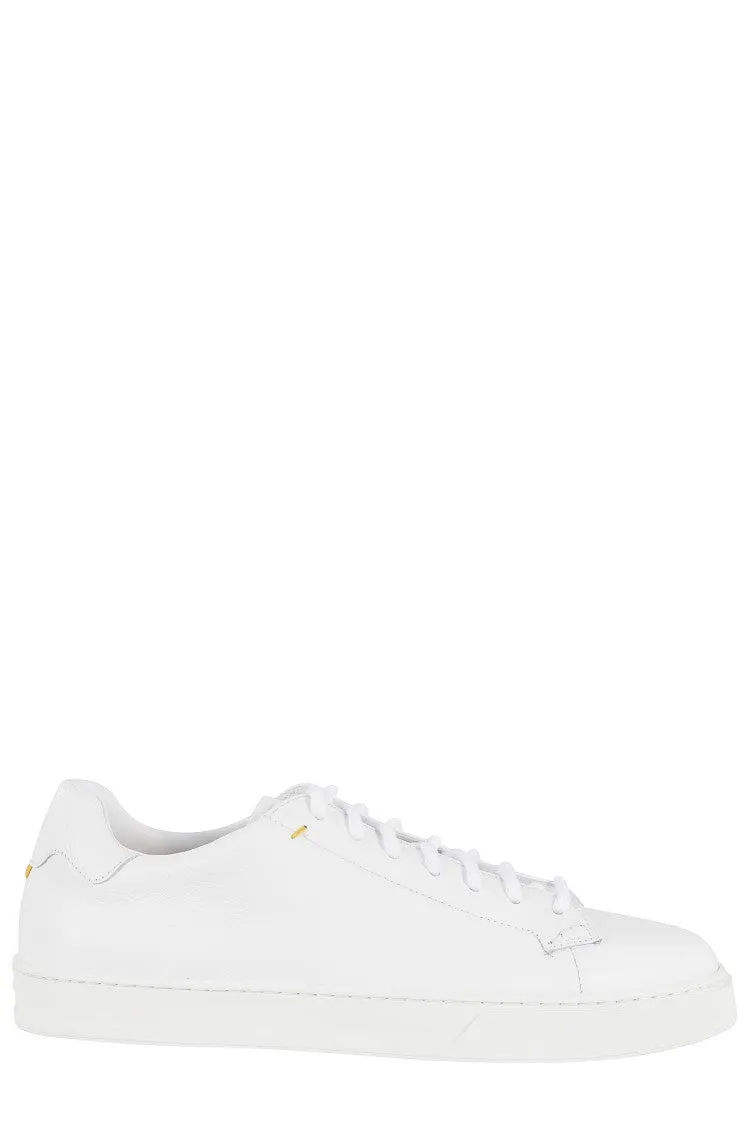 Hammered Leather Sneaker