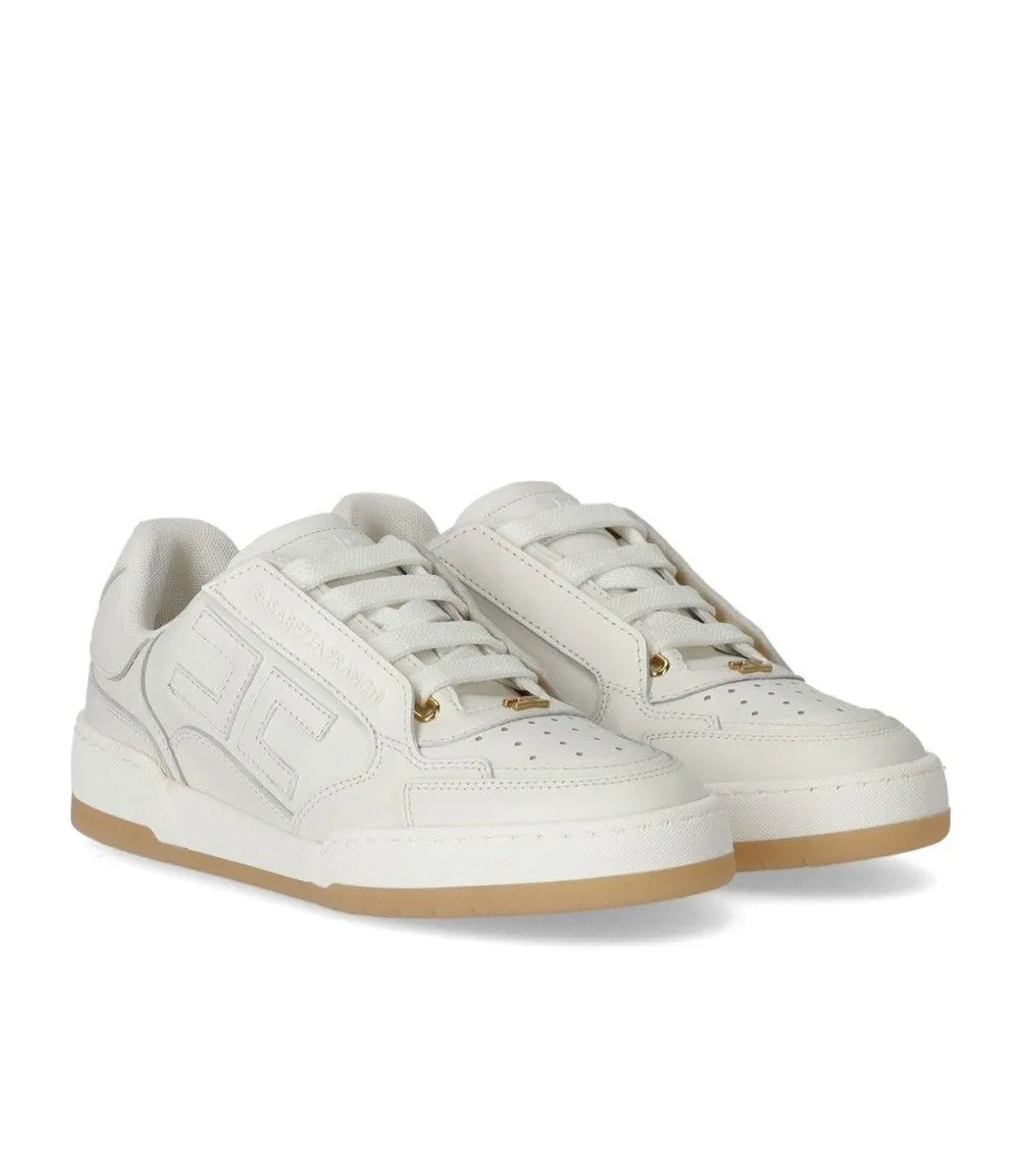 Ivory Leather Sneaker
