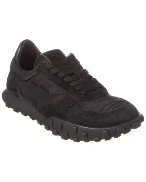 Jil Sander Nylon & Suede Sneaker