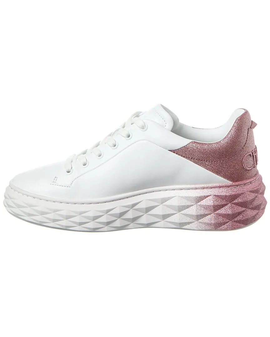 Jimmy Choo Diamond Maxi/F II Leather Sneaker