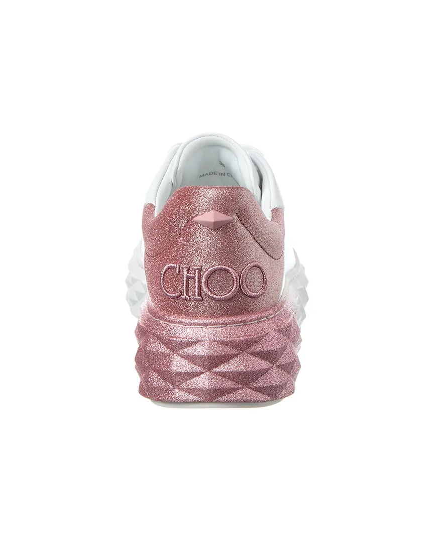 Jimmy Choo Diamond Maxi/F II Leather Sneaker