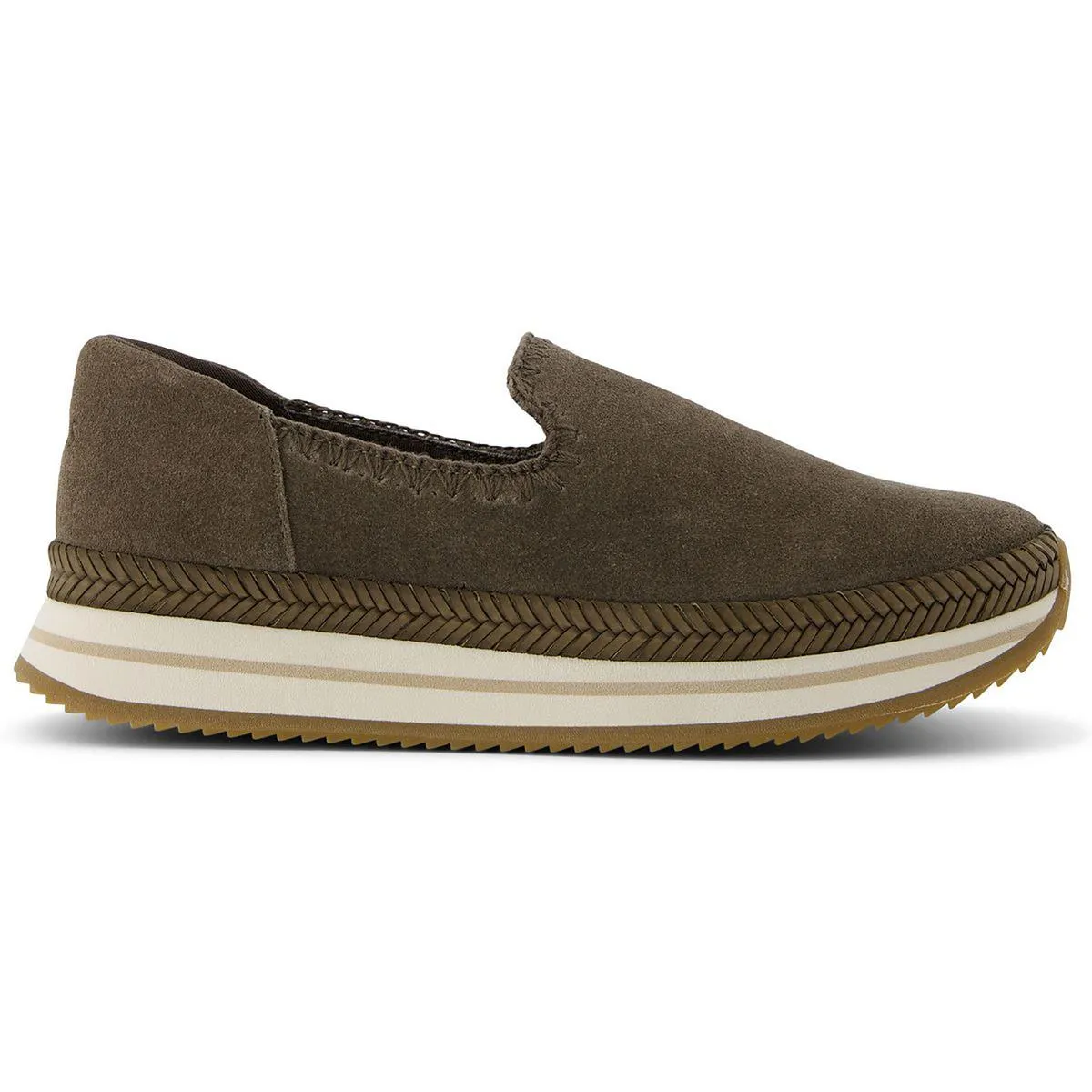 Jocelyn Womens Open Stitch Man Made Casual And Fashion Sneakers