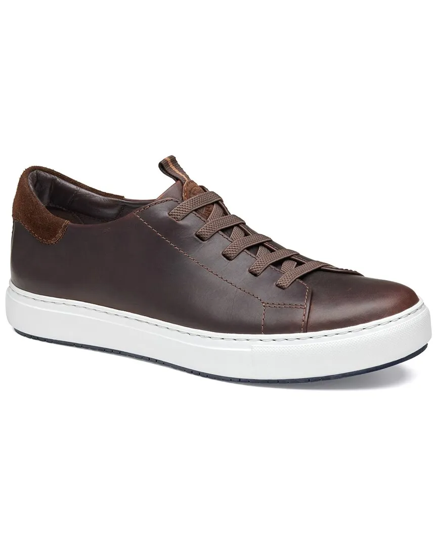 Johnston & Murphy Anson Lace-To-Toe Leather Sneaker