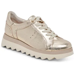 Jorgie Womens Lace-Up Leather Casual And Fashion Sneakers