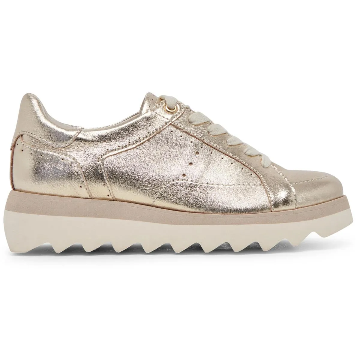 Jorgie Womens Lace-Up Leather Casual And Fashion Sneakers