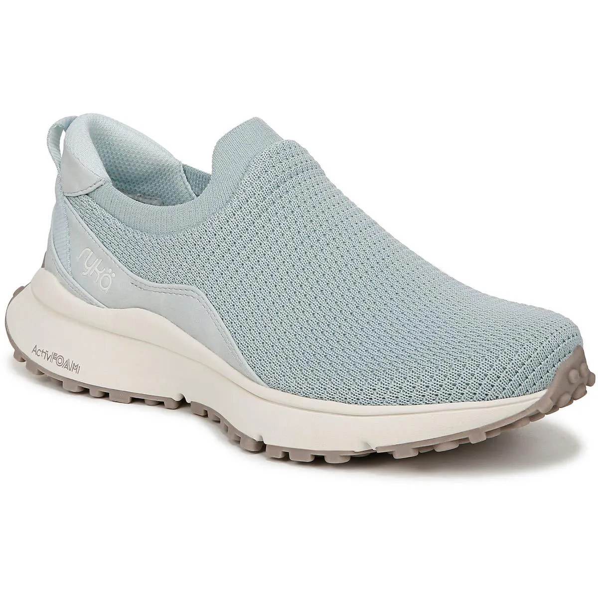 Jumpstart Womens Knit Arch Support Slip-On Sneakers