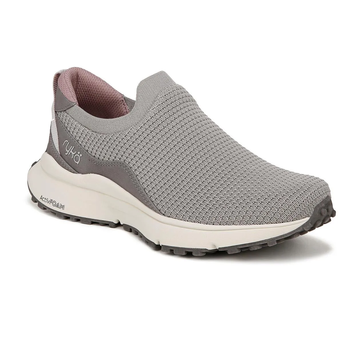 Jumpstart Womens Knit Arch Support Slip-On Sneakers