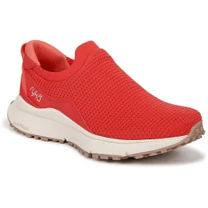 Jumpstart Womens Knit Arch Support Slip-On Sneakers