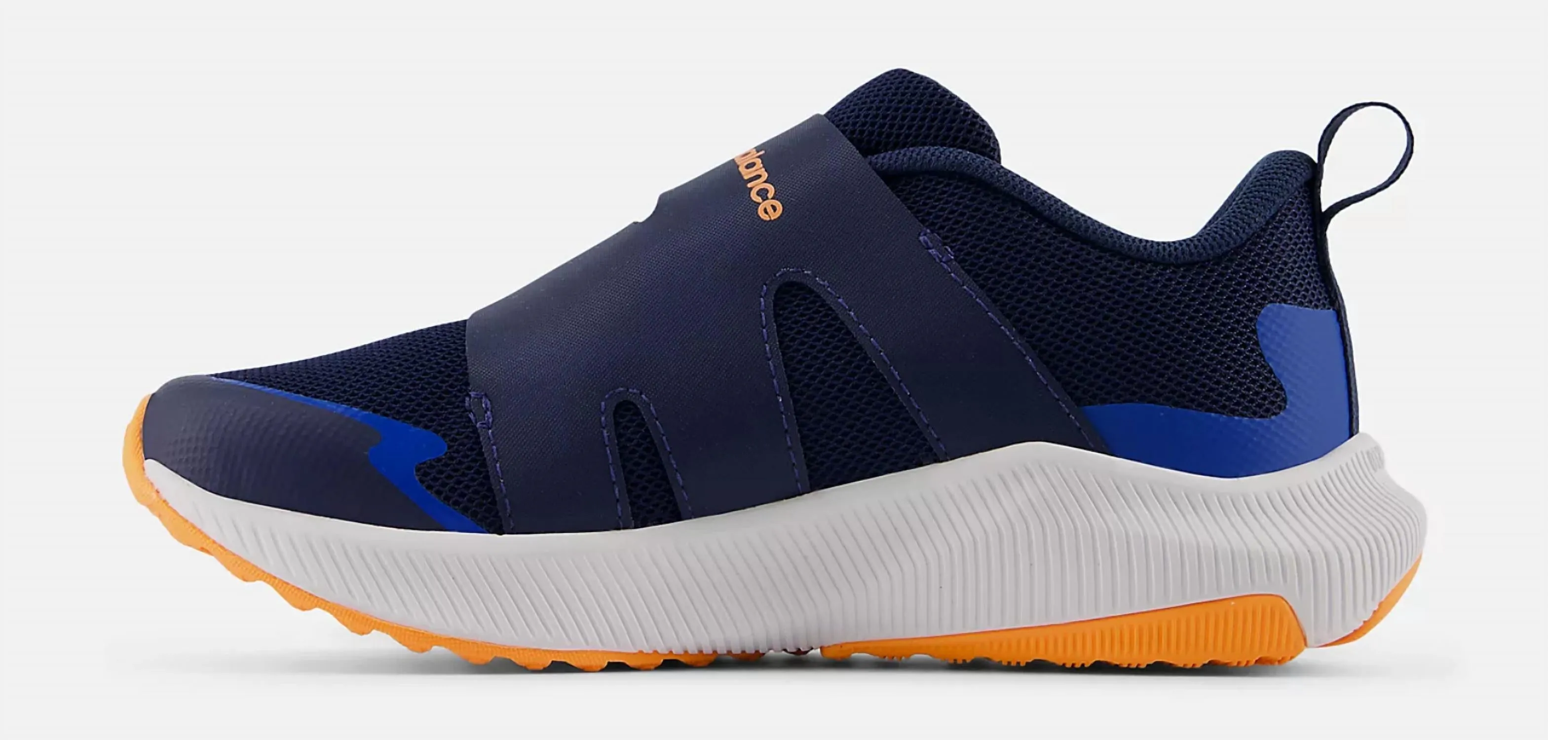 Kids Dynasoft Reveal V4 Boa Sneaker In Blue And Orange