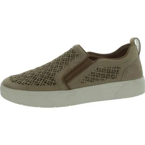 Kimmie Womens Perforated Suede Casual And Fashion Sneakers