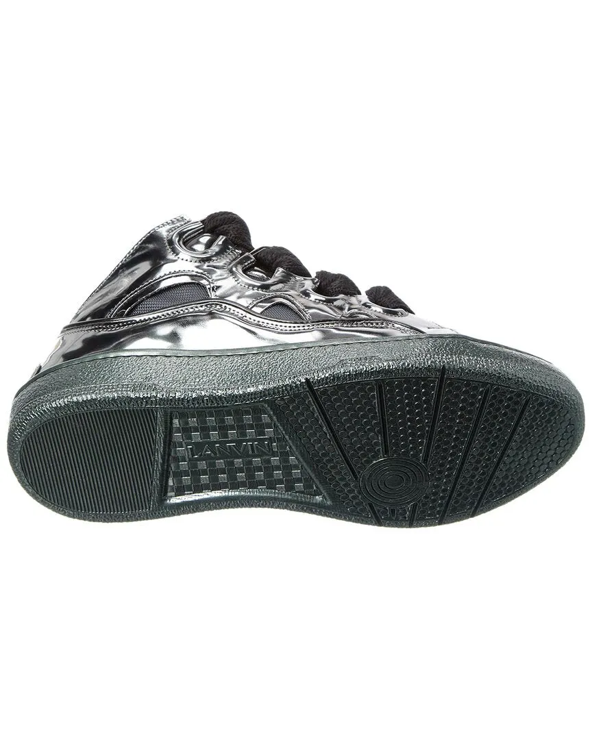 LANVIN Basses Curb XL Leather Sneaker