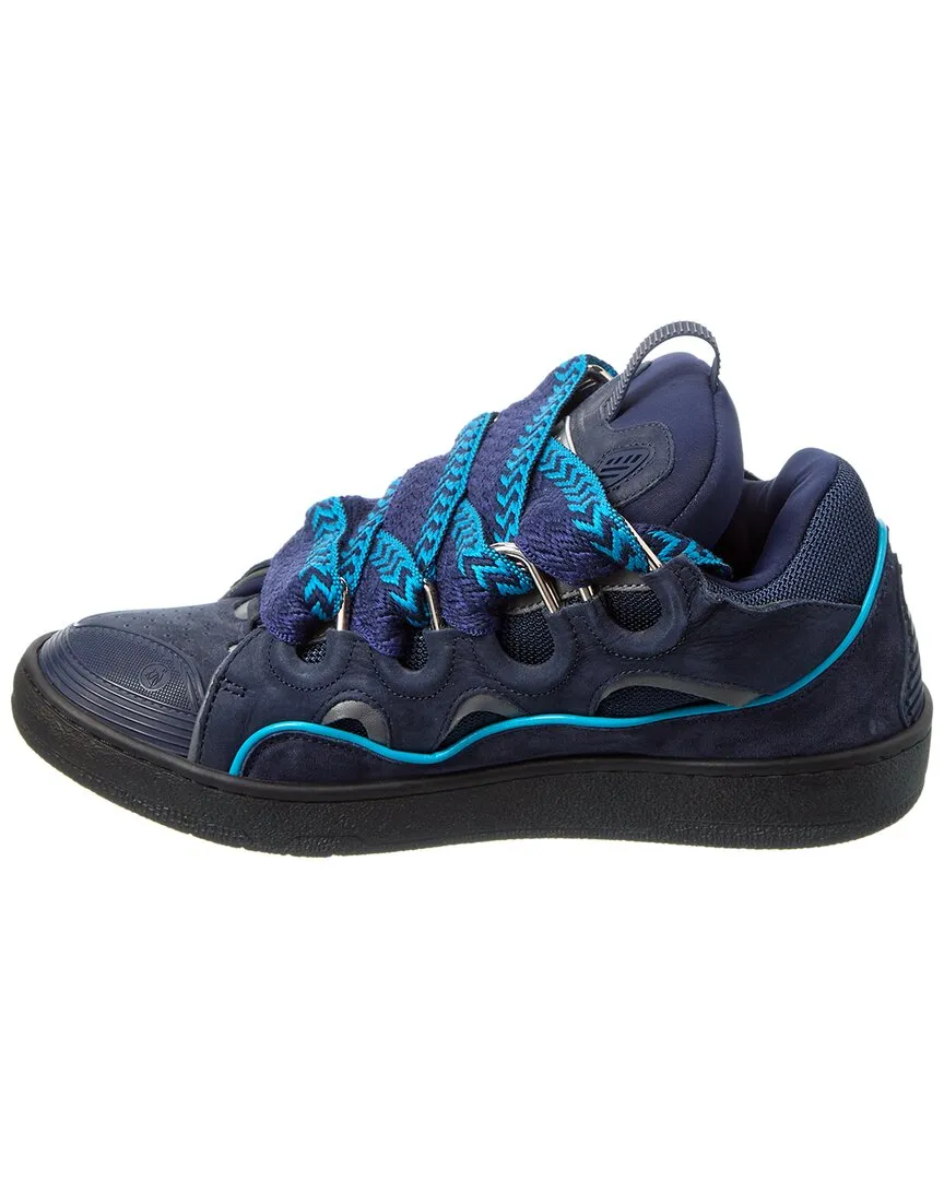 LANVIN Curb Suede Sneaker