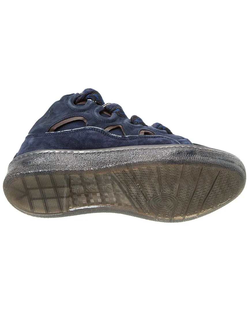 LANVIN Curb Suede Sneaker