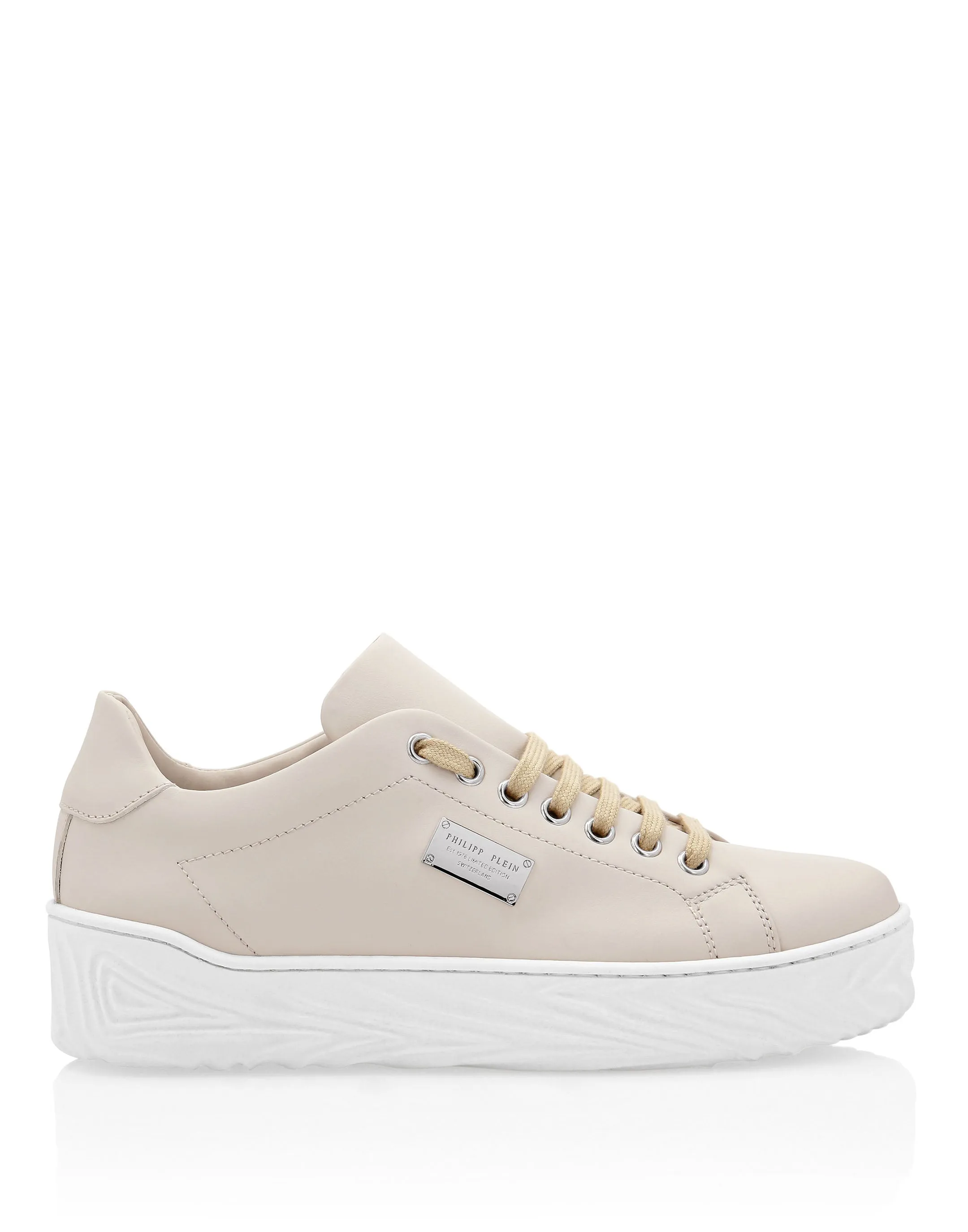 Leather Lo-Top Sneakers Philipp Plein TM