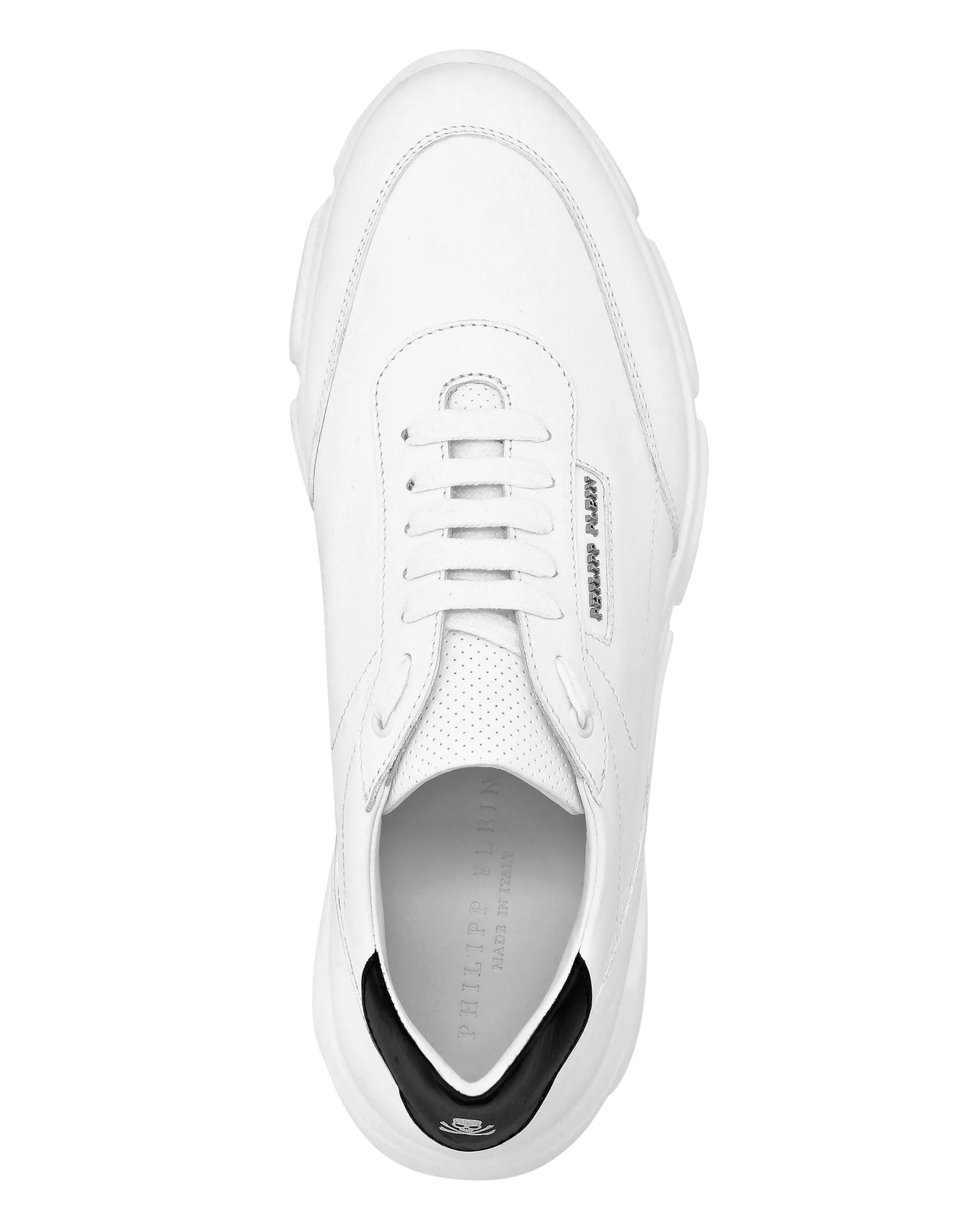 Leather Lo-Top Sneakers Philipp Plein TM