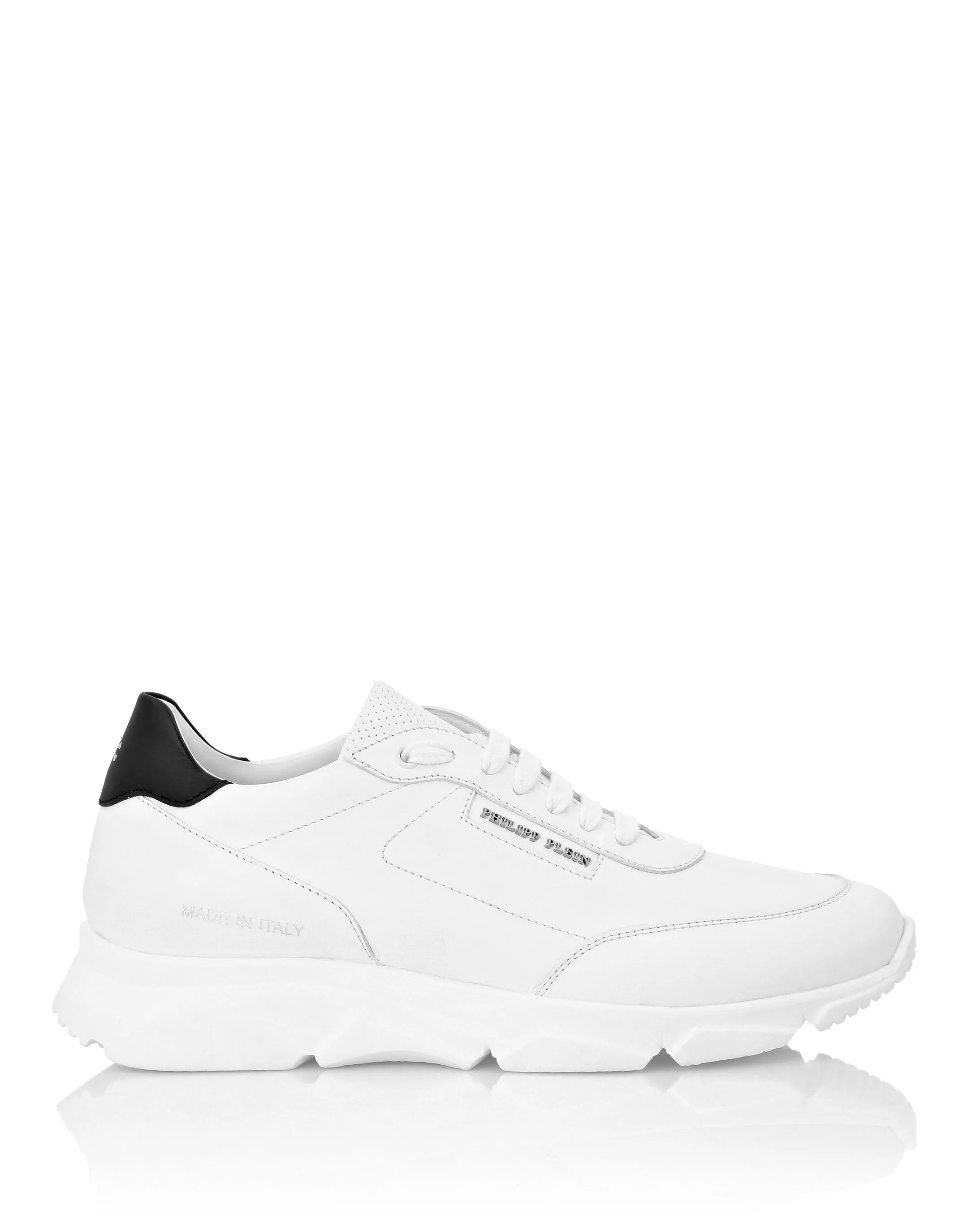 Leather Lo-Top Sneakers Philipp Plein TM