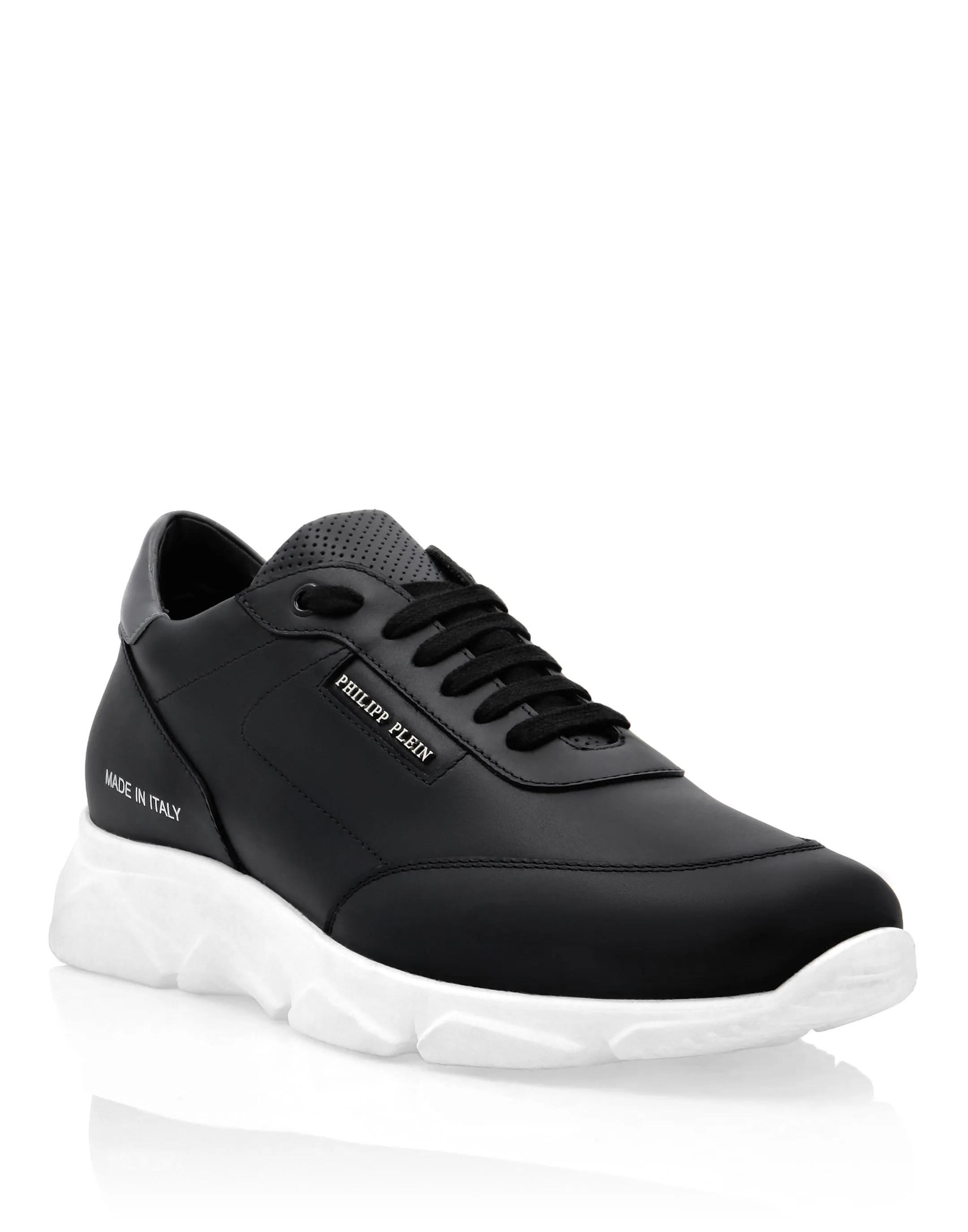 Leather Lo-Top Sneakers Philipp Plein TM