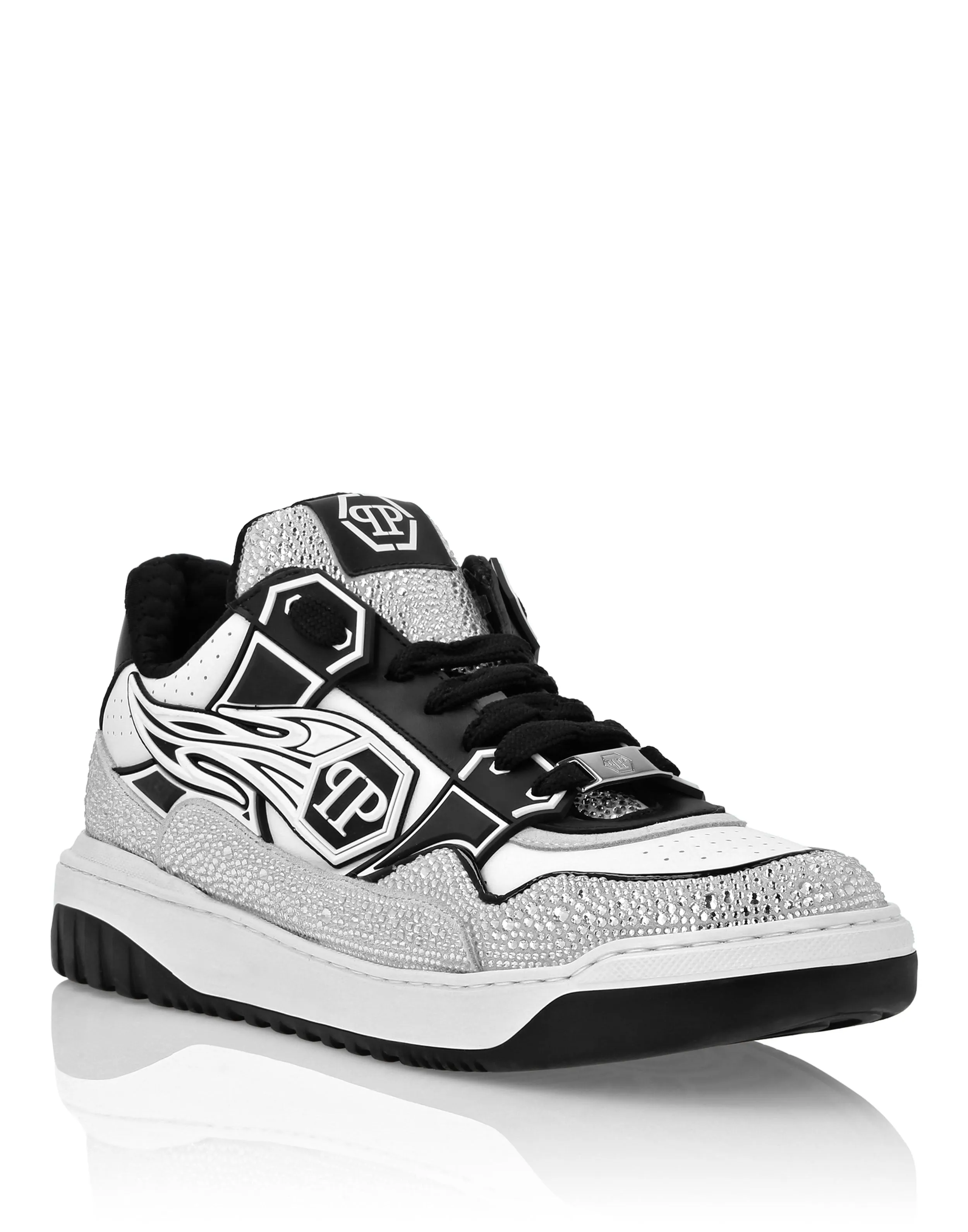 Leather Low-Top SneakersMoon Walker