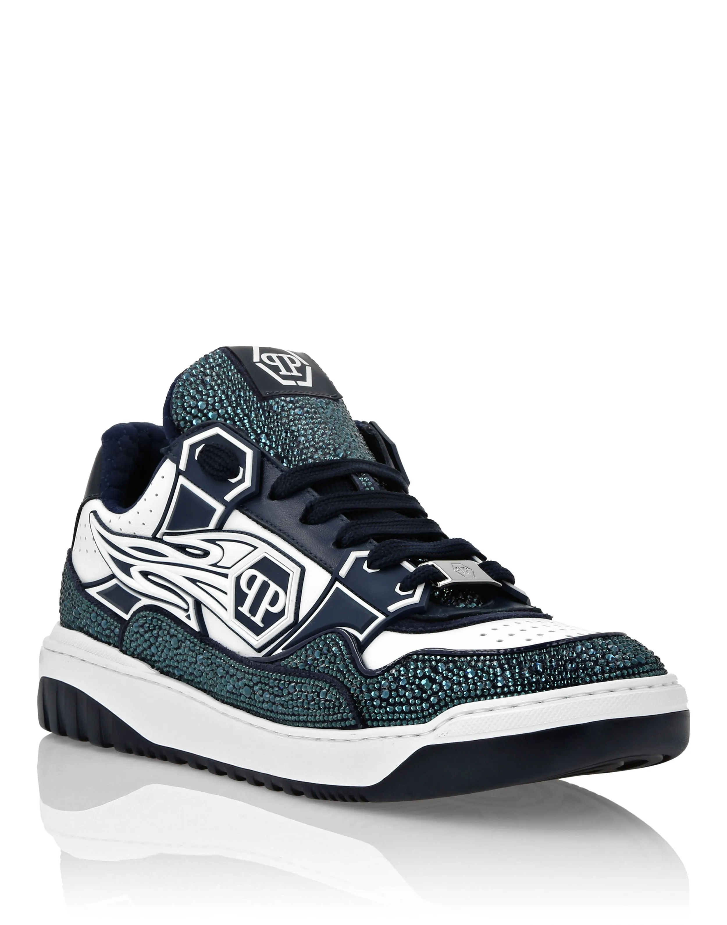 Leather Low-Top SneakersMoon Walker