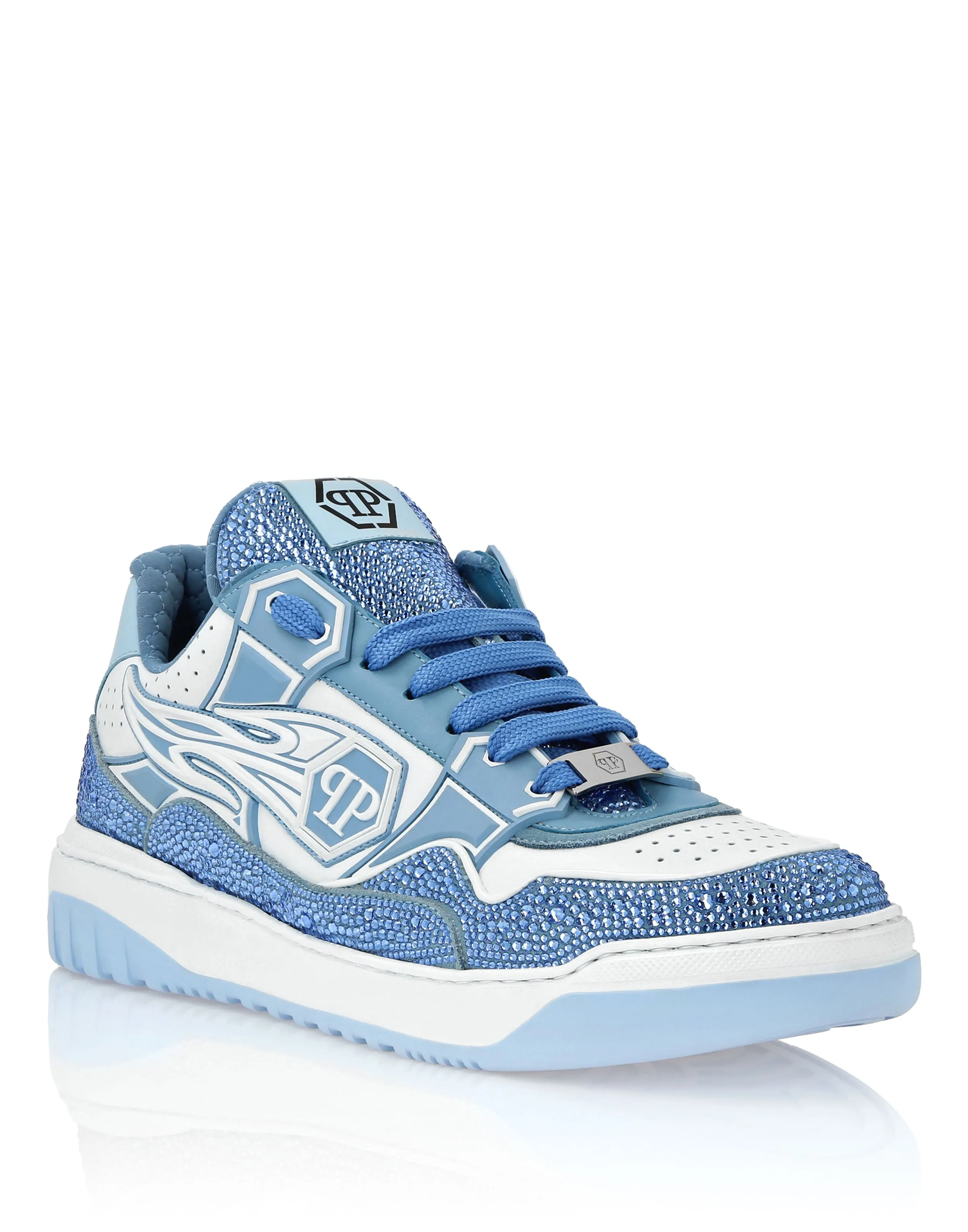Leather Low-Top SneakersMoon Walker