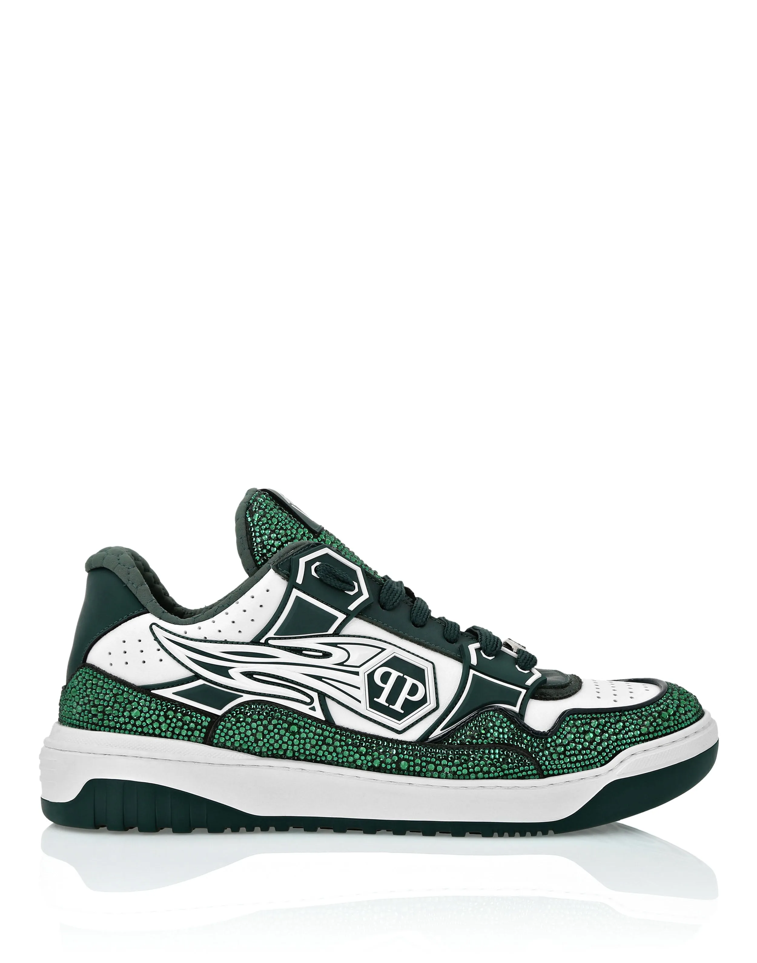 Leather Low-Top SneakersMoon Walker