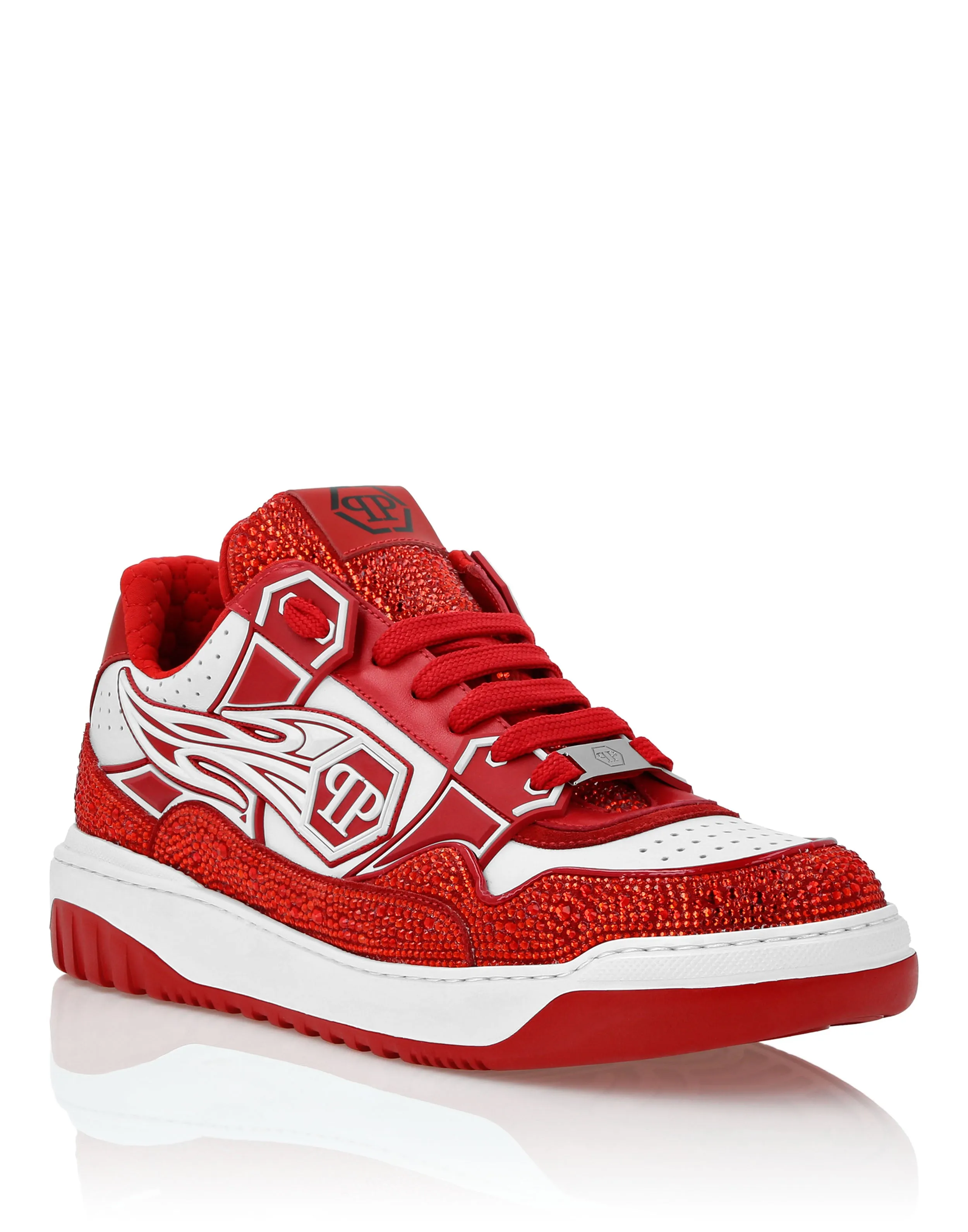 Leather Low-Top SneakersMoon Walker