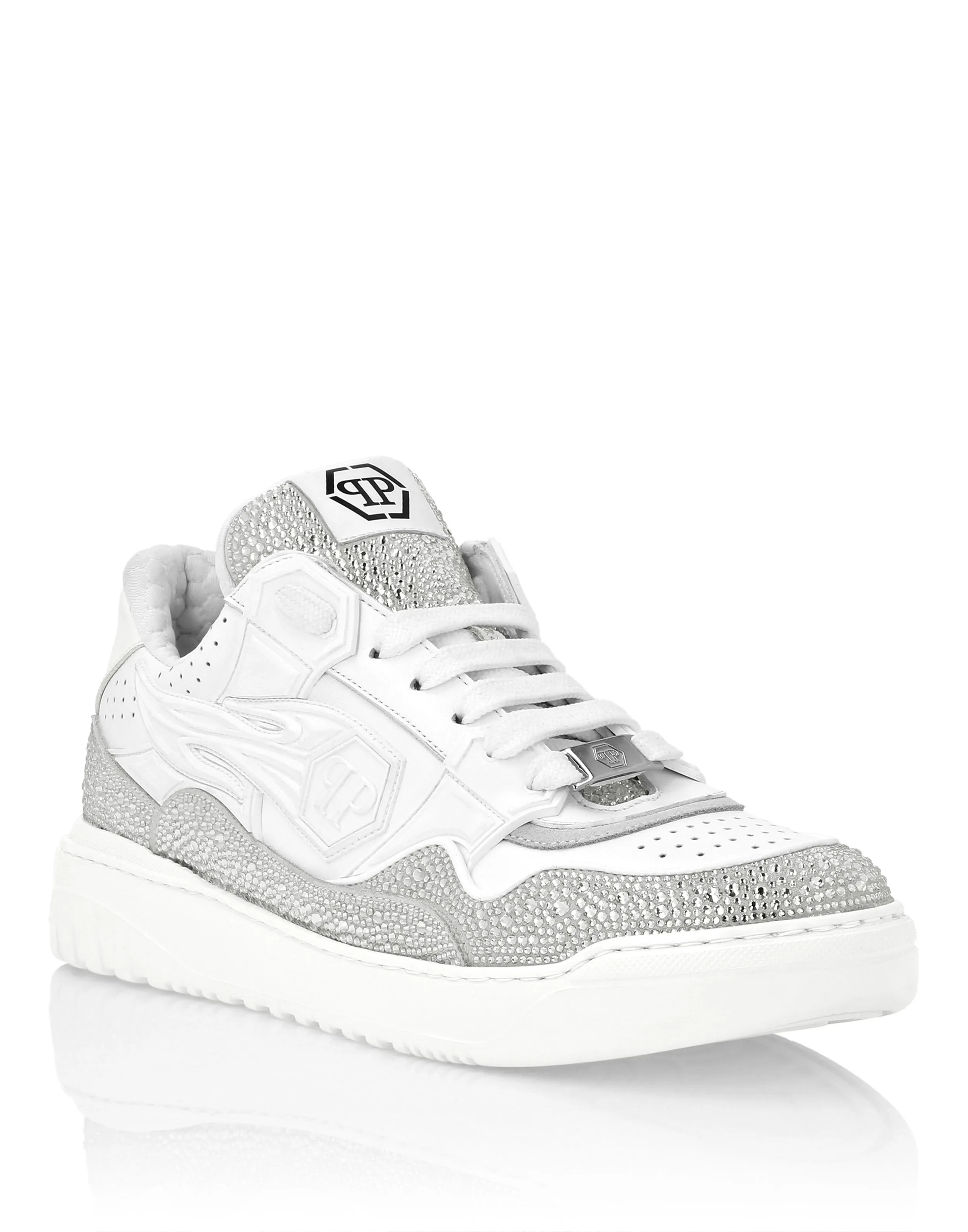Leather Low-Top SneakersMoon Walker