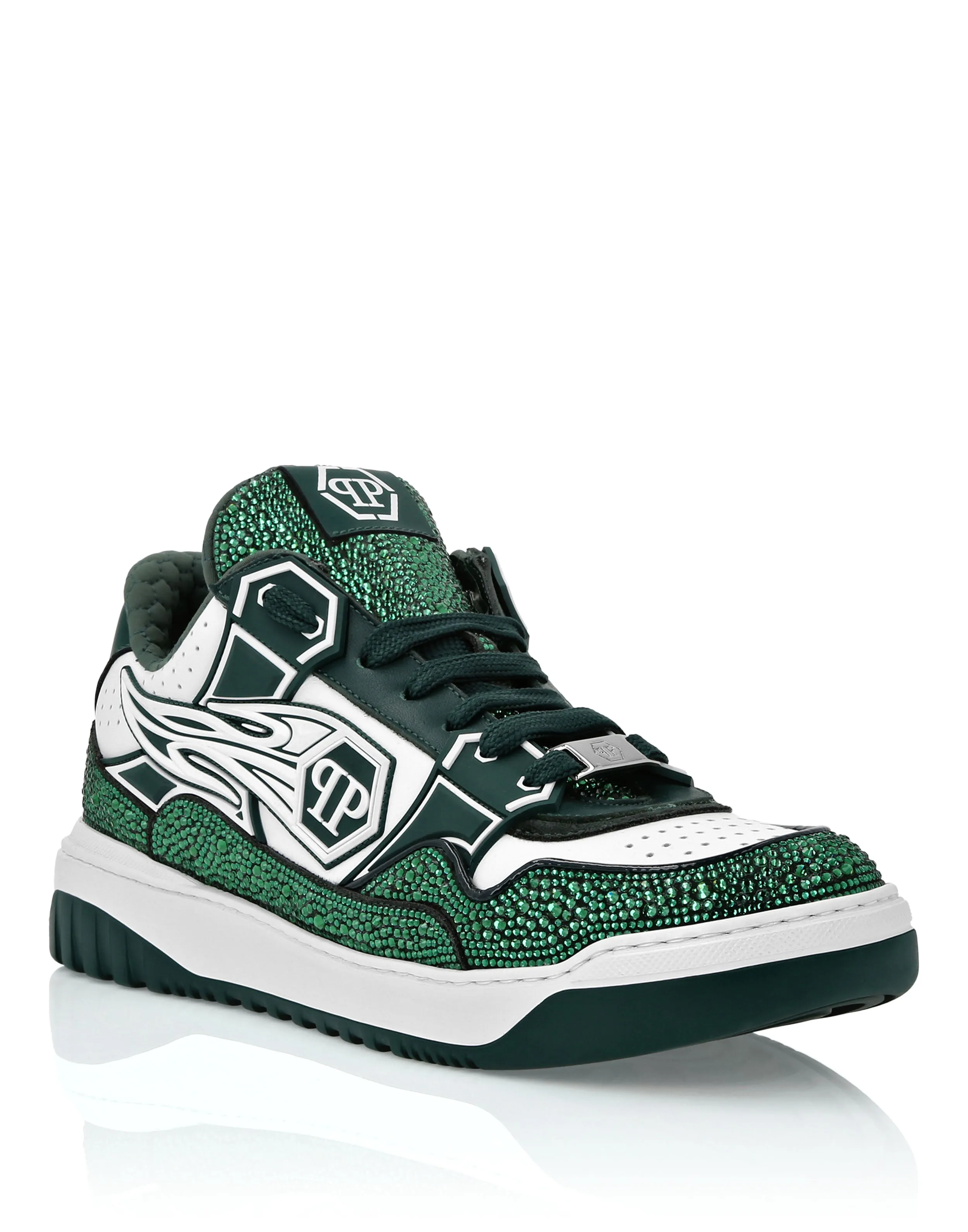 Leather Low-Top SneakersMoon Walker