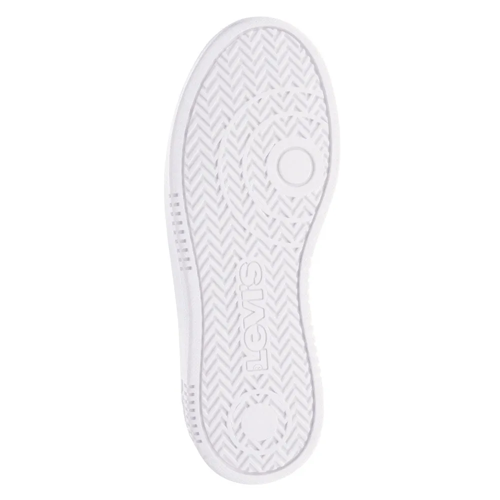 Levi's Womens Carrie Synthetic Leather Casual Lace Up Sneaker Shoe