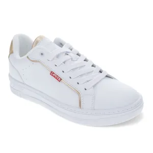 Levi's Womens Carrie Synthetic Leather Casual Lace Up Sneaker Shoe