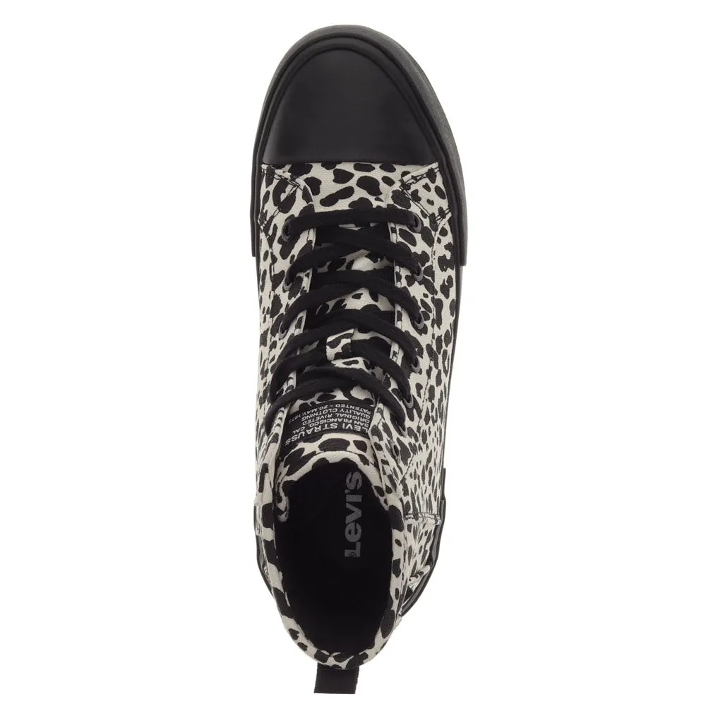 Levi's Womens Elite Canvas Casual Lace Up Sneaker Shoe
