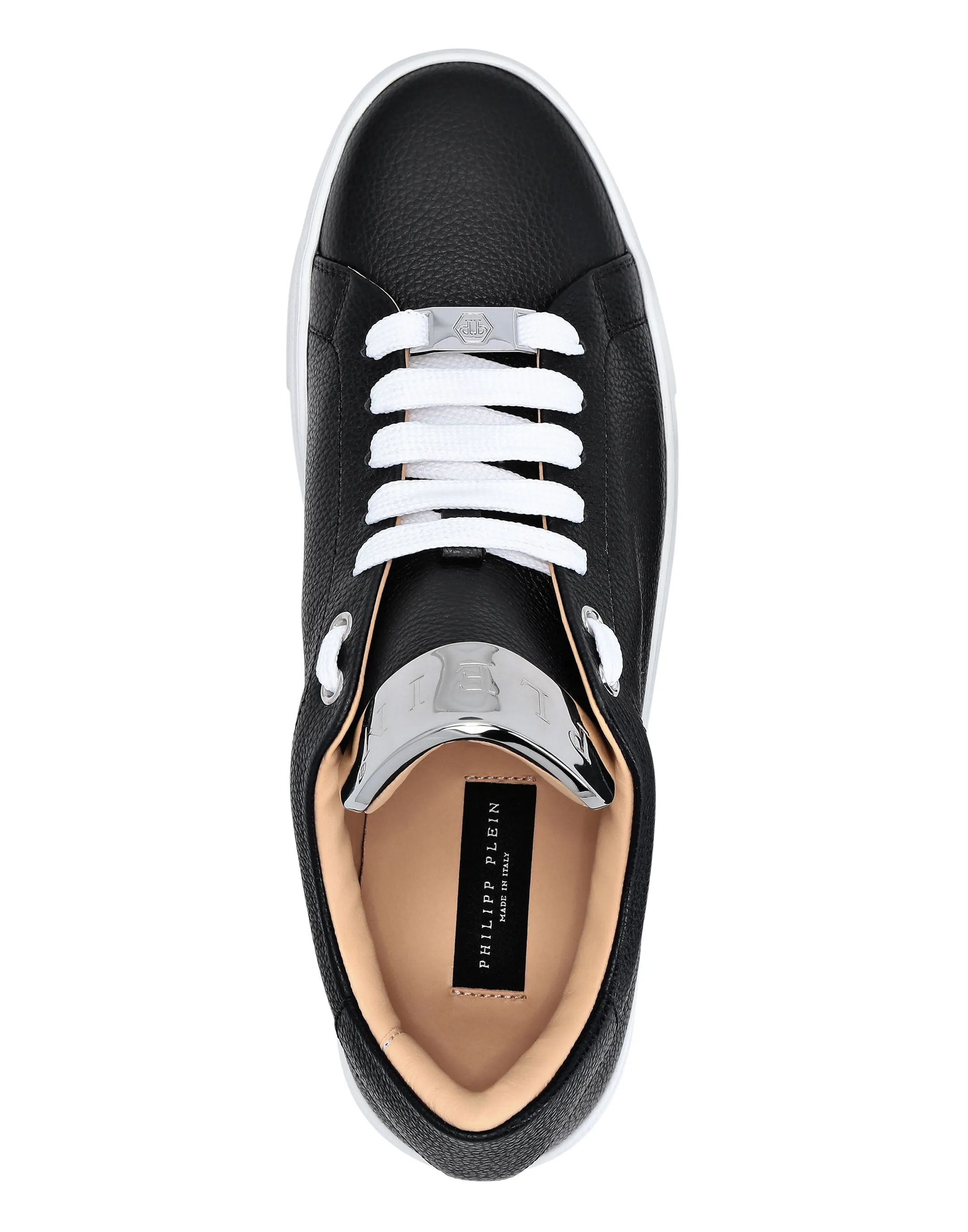 LO-TOP SNEAKERS SILVER $URFER DEER PRINT