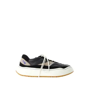 Log, Baus Sneakers - Leather - Black