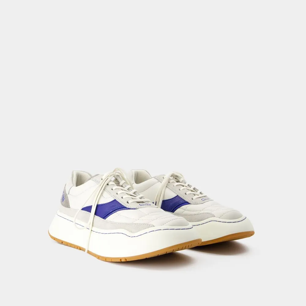 Log, Baus Sneakers - Leather - White